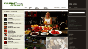 What Culinarygetaways.com website looked like in 2017 (6 years ago)