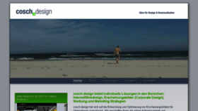 What Coschdesign.de website looked like in 2017 (6 years ago)