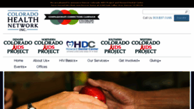 What Coloradoaidsproject.org website looked like in 2017 (6 years ago)