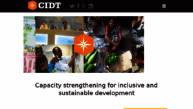 What Cidt.org.uk website looked like in 2017 (6 years ago)