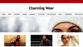 What Charmingwear.com website looked like in 2017 (6 years ago)