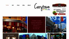 What Carytownrva.com website looked like in 2017 (6 years ago)