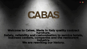 What Cabas.it website looked like in 2017 (6 years ago)