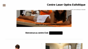 What Centre-laser-opera.fr website looked like in 2017 (6 years ago)