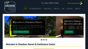 What Checkers.com.au website looked like in 2017 (6 years ago)
