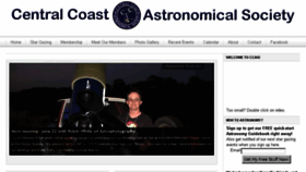 What Ccastronomy.org website looked like in 2017 (6 years ago)