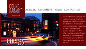 What Councilbaradel.com website looked like in 2017 (8 years ago)