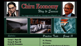What Chirueconomy.net website looked like in 2017 (6 years ago)