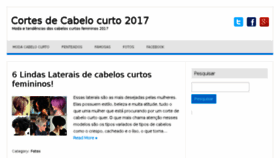 What Cortecabelocurto.com website looked like in 2017 (6 years ago)