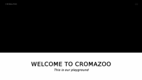 What Cromazoo.com website looked like in 2017 (6 years ago)