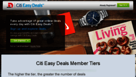 What Citieasydeals.com website looked like in 2017 (6 years ago)