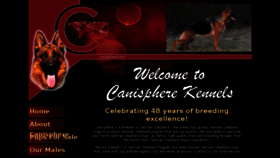 What Canisphere.com website looked like in 2017 (6 years ago)