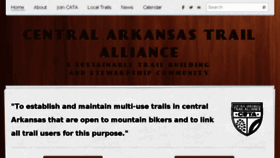 What Centralartrail.com website looked like in 2017 (6 years ago)