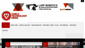 What Cabletechnologynews.co.uk website looked like in 2017 (6 years ago)