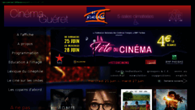 What Cinema-senechal.com website looked like in 2017 (6 years ago)