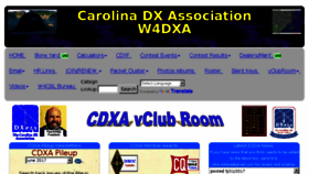 What Cdxa.org website looked like in 2017 (6 years ago)