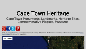 What Cape-town-heritage.co.za website looked like in 2017 (6 years ago)