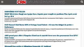 What Crnfrance.fr website looked like in 2017 (6 years ago)