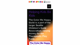 What Colormehappyguild.org website looked like in 2017 (6 years ago)