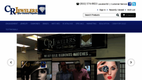 What Crjewelers.com website looked like in 2017 (6 years ago)