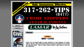 What Crimetips.org website looked like in 2017 (6 years ago)