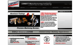 What Corbittmfg.com website looked like in 2017 (6 years ago)