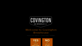 What Covingtonbrewhouse.com website looked like in 2017 (6 years ago)