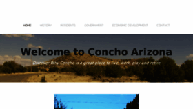 What Conchovalleyaz.com website looked like in 2017 (6 years ago)