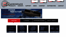 What Championaerospace.com website looked like in 2017 (6 years ago)