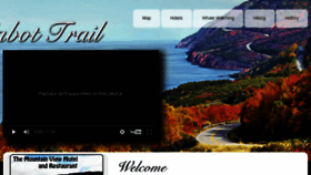 What Cabottrail.com website looked like in 2017 (6 years ago)