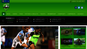 What Canberraunited.com.au website looked like in 2017 (6 years ago)