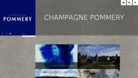 What Champagnepommery.com website looked like in 2017 (6 years ago)
