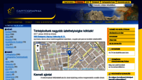 What Cartographia.hu website looked like in 2017 (6 years ago)
