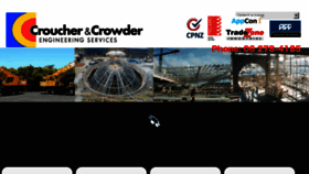 What Croucherandcrowder.co.nz website looked like in 2017 (6 years ago)