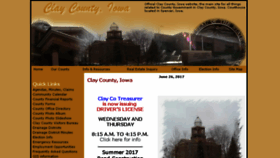 What Co.clay.ia.us website looked like in 2017 (6 years ago)