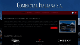 What Comercialitaliana.com website looked like in 2017 (6 years ago)
