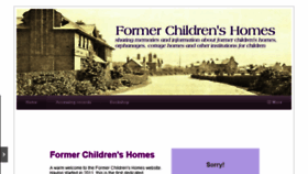 What Childrenscottagehomes.org.uk website looked like in 2017 (6 years ago)