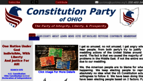 What Cpofohio.org website looked like in 2017 (6 years ago)