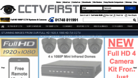 What Cctvfirst.co.uk website looked like in 2017 (6 years ago)