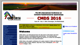 What Cmds2016.org website looked like in 2017 (6 years ago)