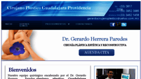 What Cirujanoplasticoguadalajara.mx website looked like in 2017 (6 years ago)