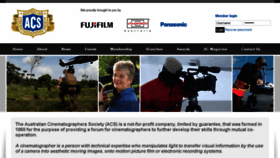 What Cinematographer.org.au website looked like in 2017 (6 years ago)