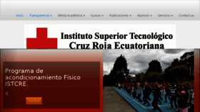 What Cruzrojainstituto.edu.ec website looked like in 2017 (6 years ago)