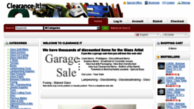 What Clearanceit.com website looked like in 2017 (6 years ago)