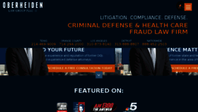 What Criminaldefense.com website looked like in 2017 (6 years ago)