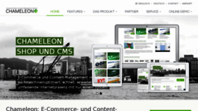 What Chameleon-system.de website looked like in 2017 (6 years ago)