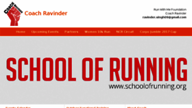 What Coachravinder.com website looked like in 2017 (6 years ago)