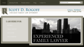 What Chicagoareadivorcelawyers.com website looked like in 2017 (6 years ago)