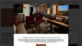 What Canyonsuites.com website looked like in 2017 (8 years ago)