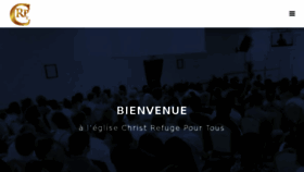 What Christrefugepourtous.com website looked like in 2017 (6 years ago)